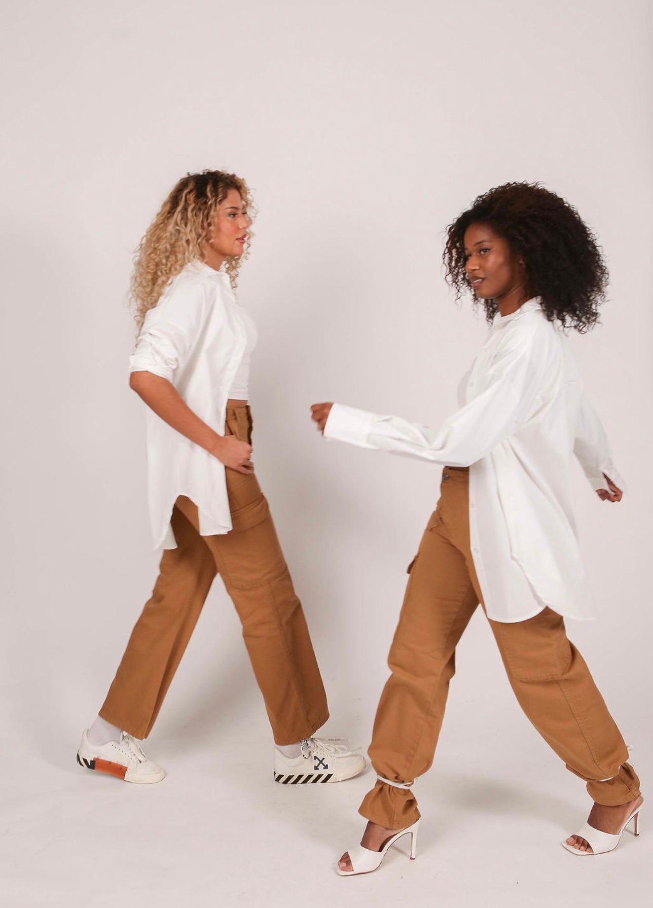 Cargo Denim Camel