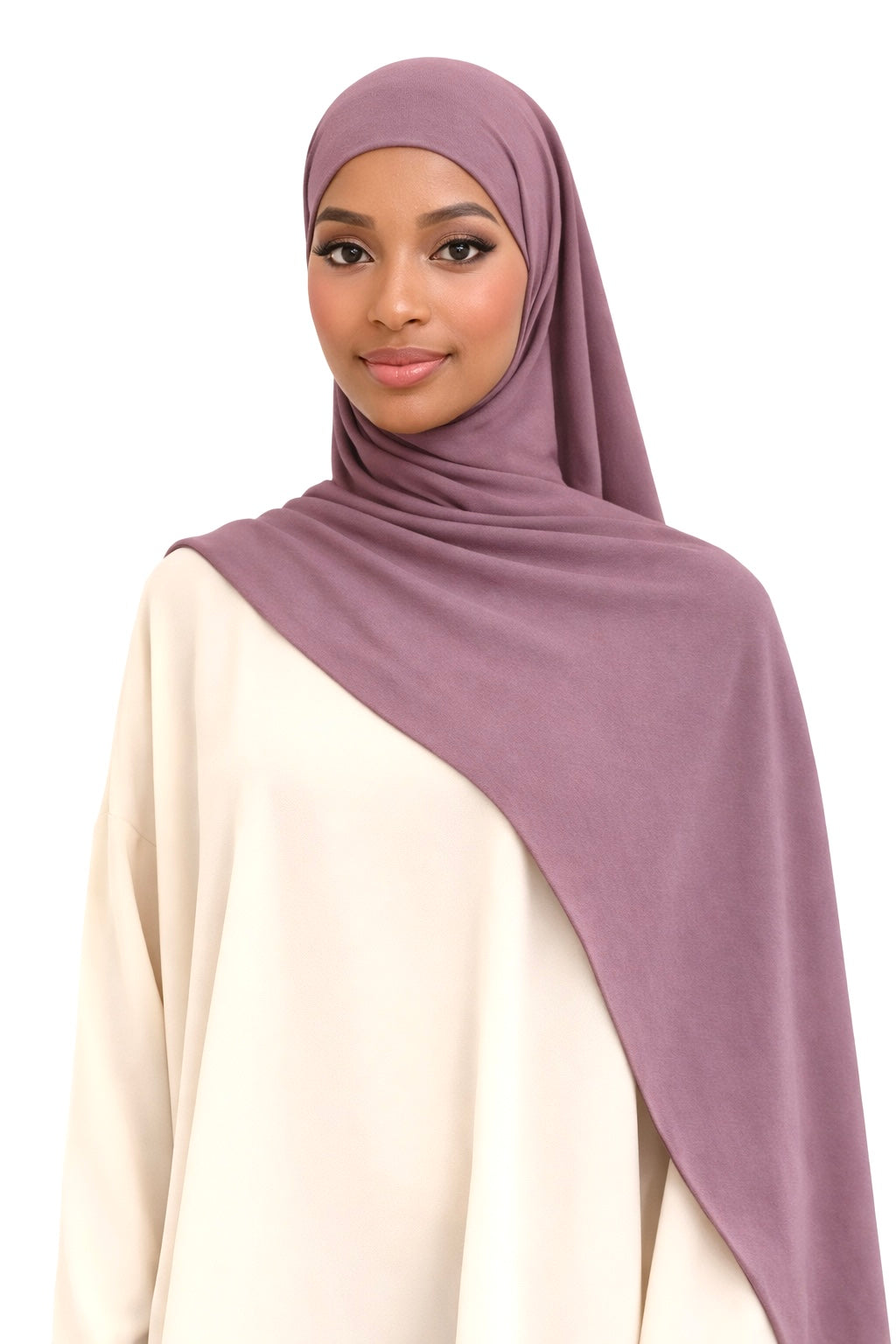 Jersey modal - Taupe violacé