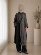 Robe chemise - Marron glacé