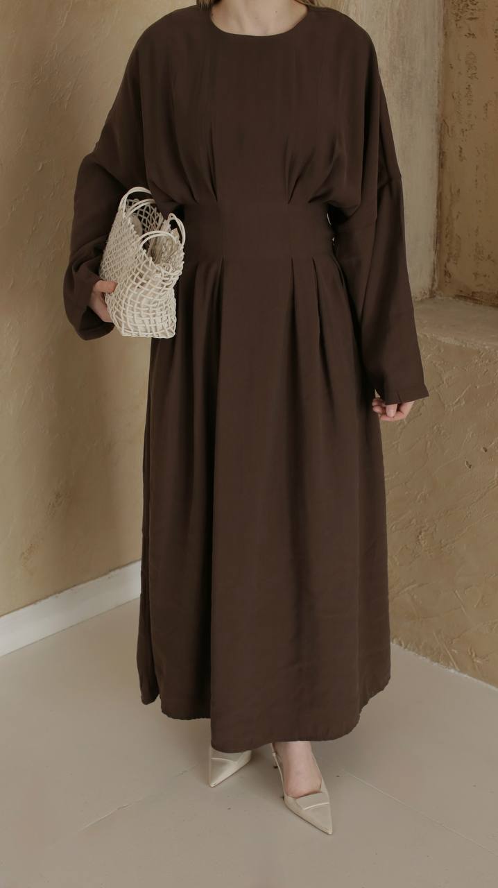 Robe ceintré - Dark Brown