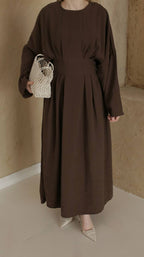Robe ceintré - Dark Brown