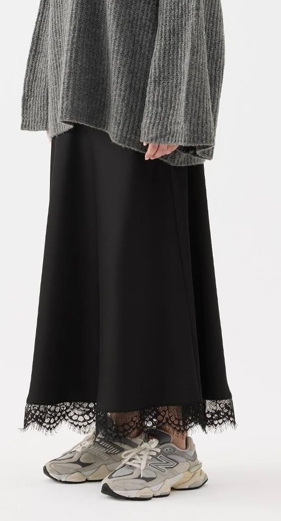 Jupe longue avec détails