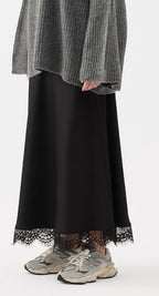 Jupe longue avec détails