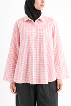 Chemise à carreaux
