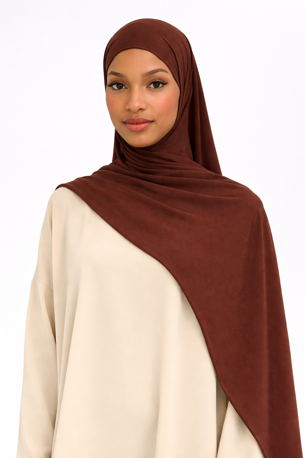 Jersey modal - chocolat