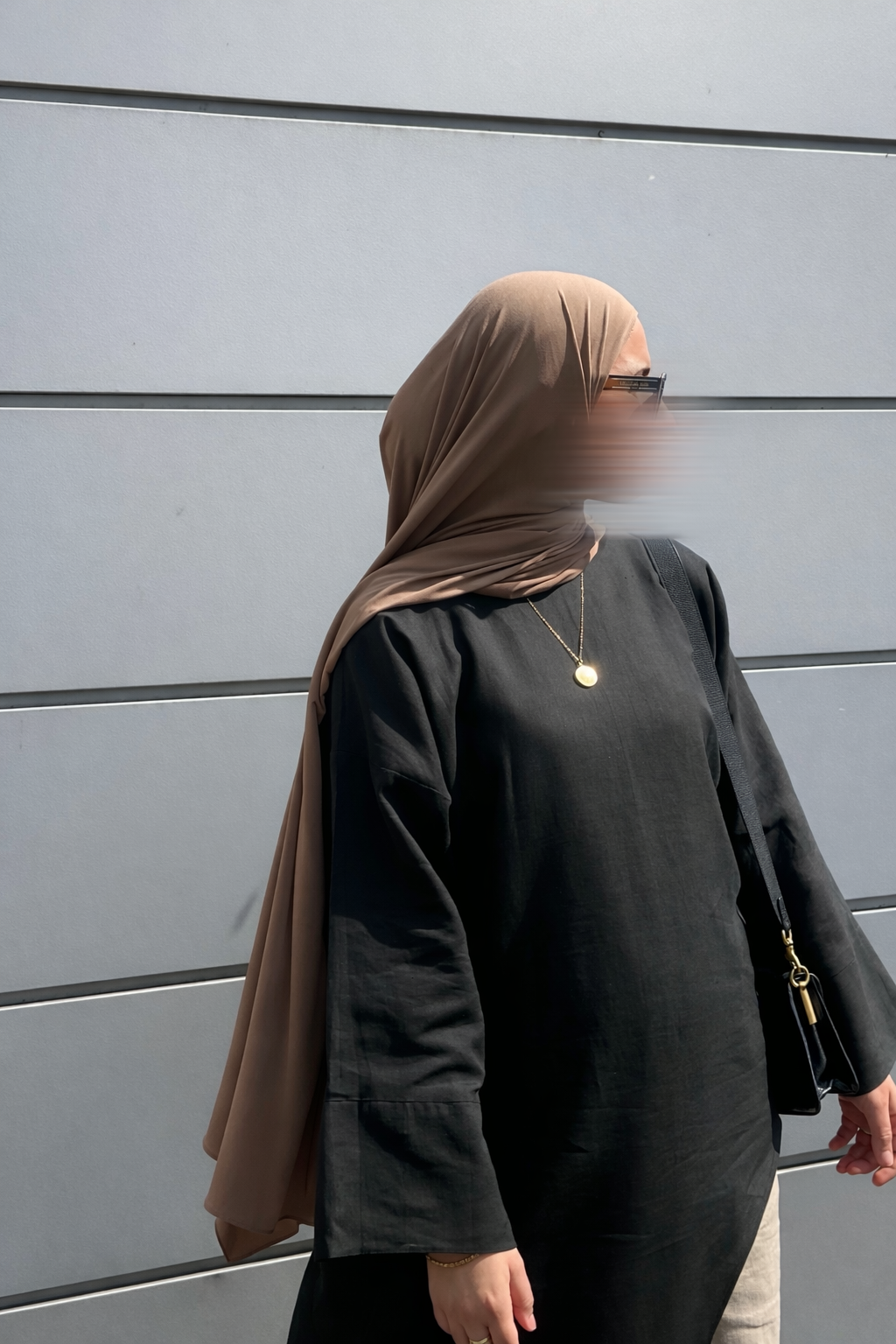 Haut asymétrique - BLACK
