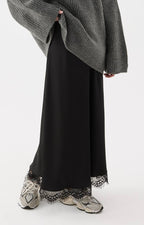 Jupe longue avec détails