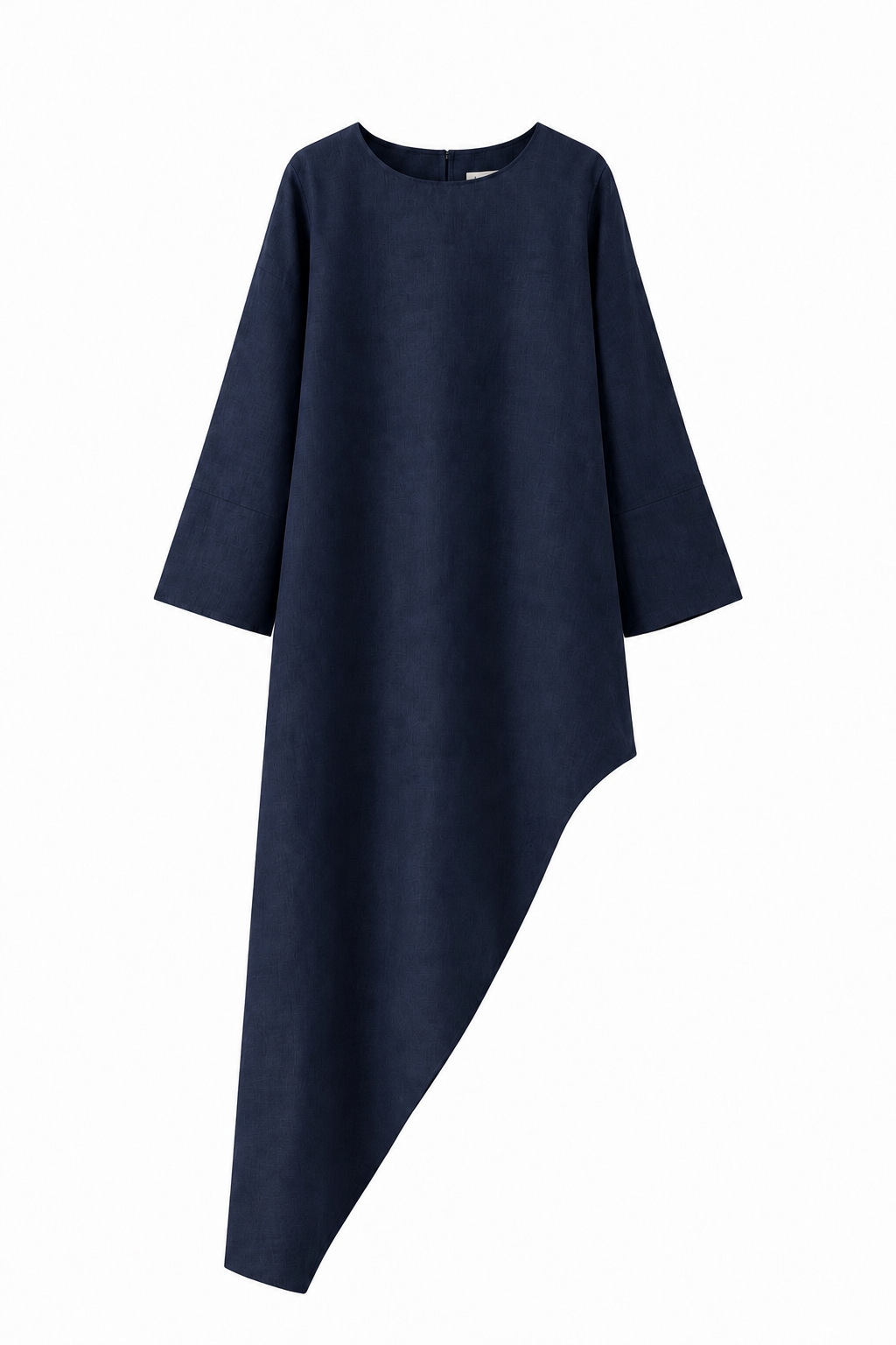 Haut asymétrique - Bleu marine