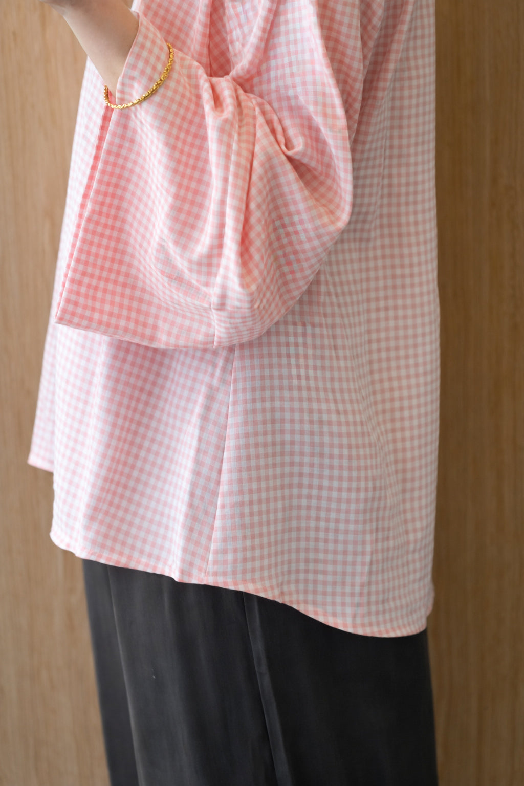 Chemise à carreaux
