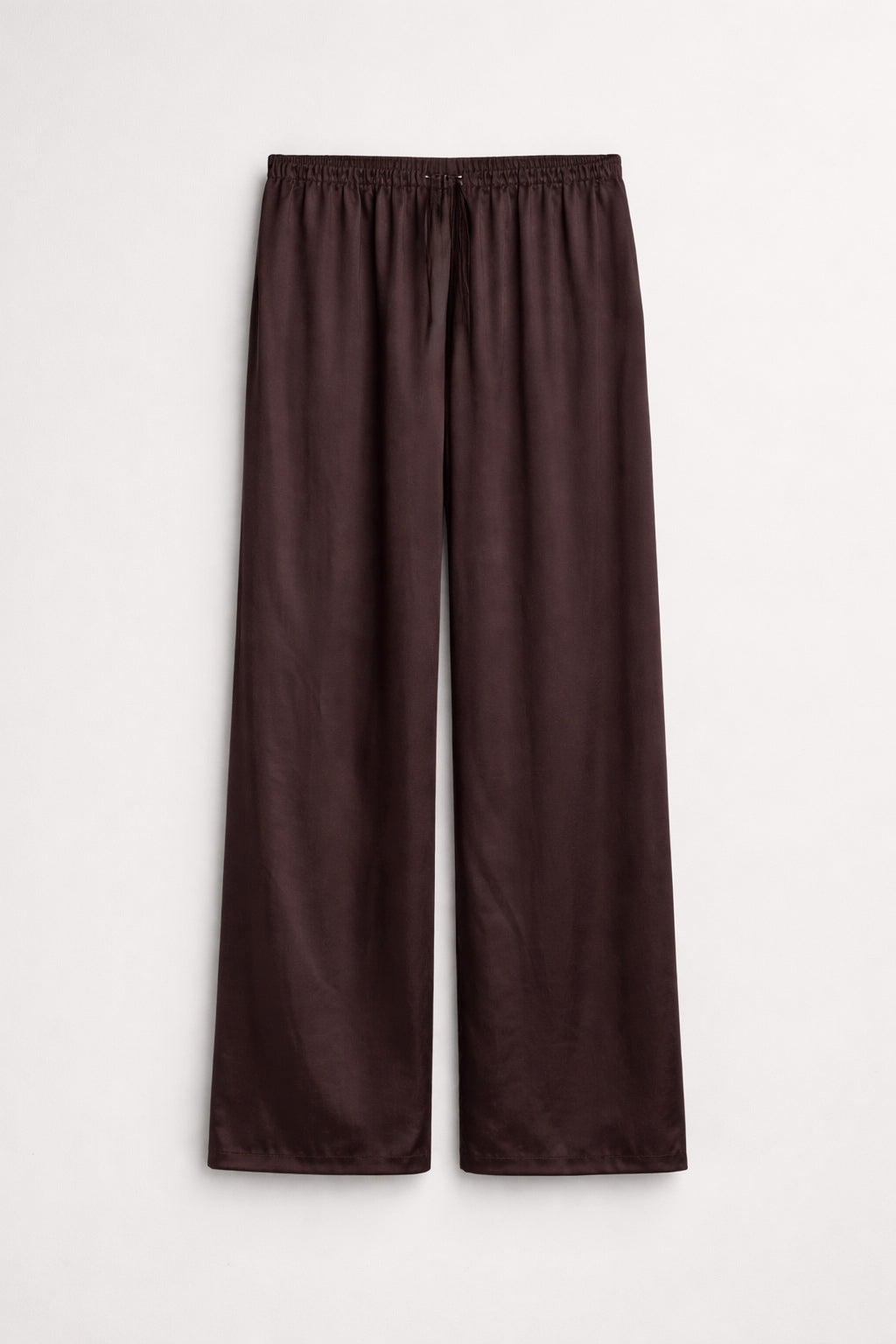 Pantalon satinée - Dark Brown