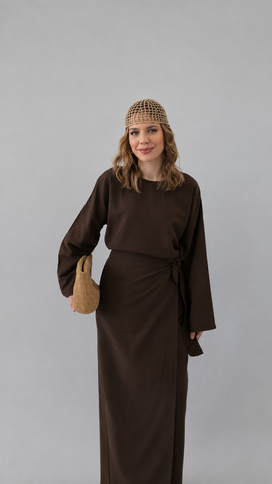 Ensemble Noor - Dark Brown