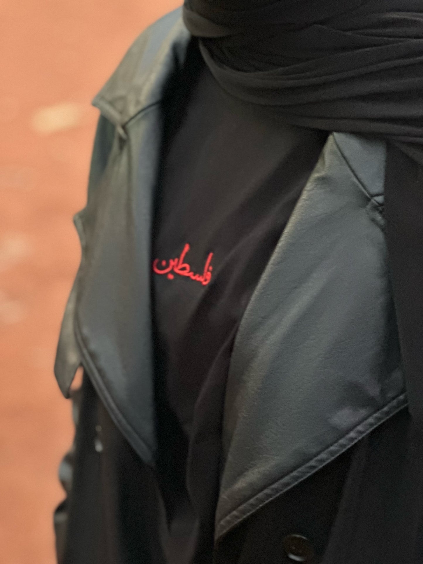 Teeshirt Palestine brodé