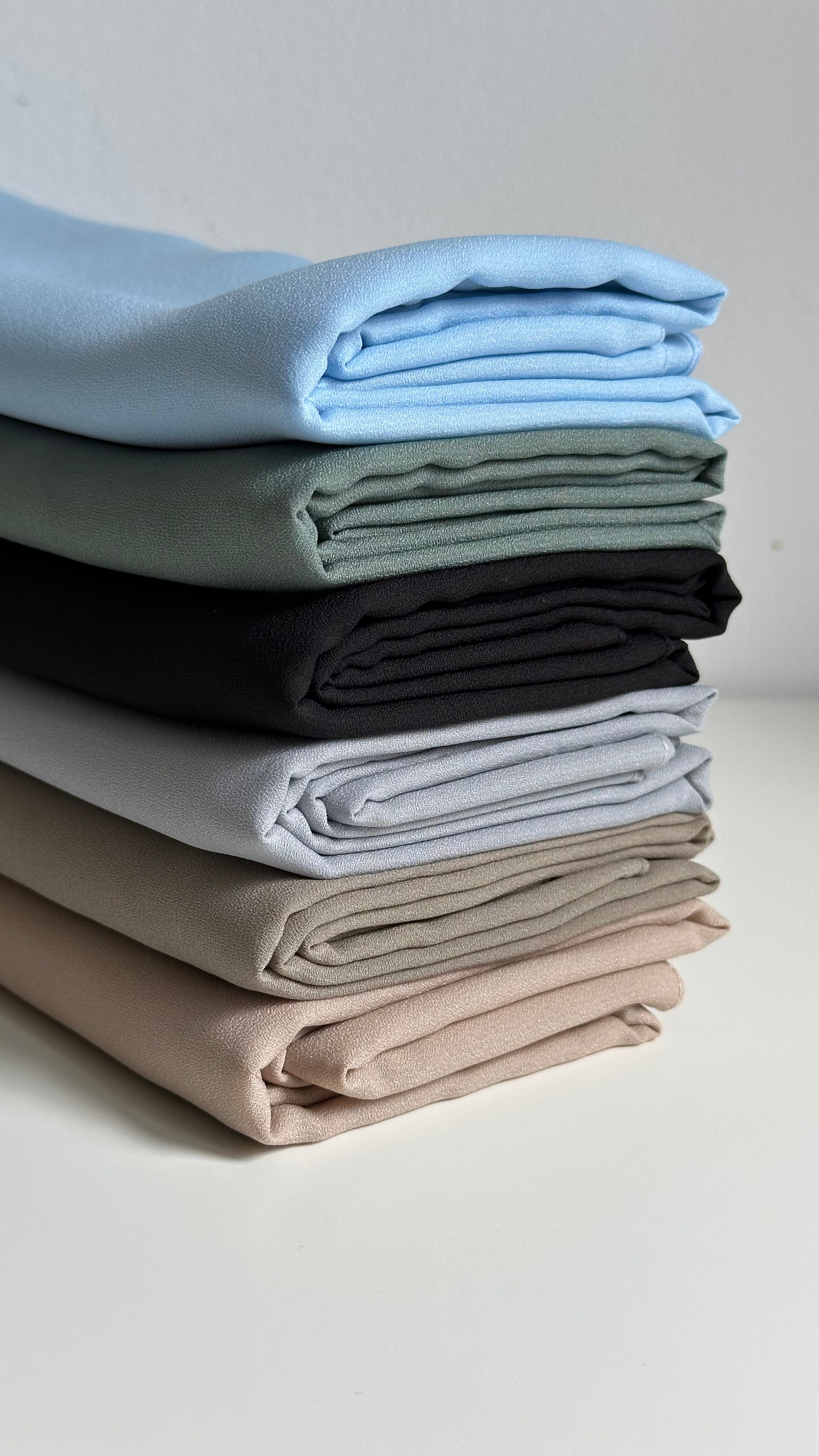 Crêpe Mousseline Gris