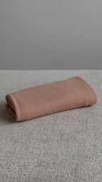 Jersey Côtelé Abricot