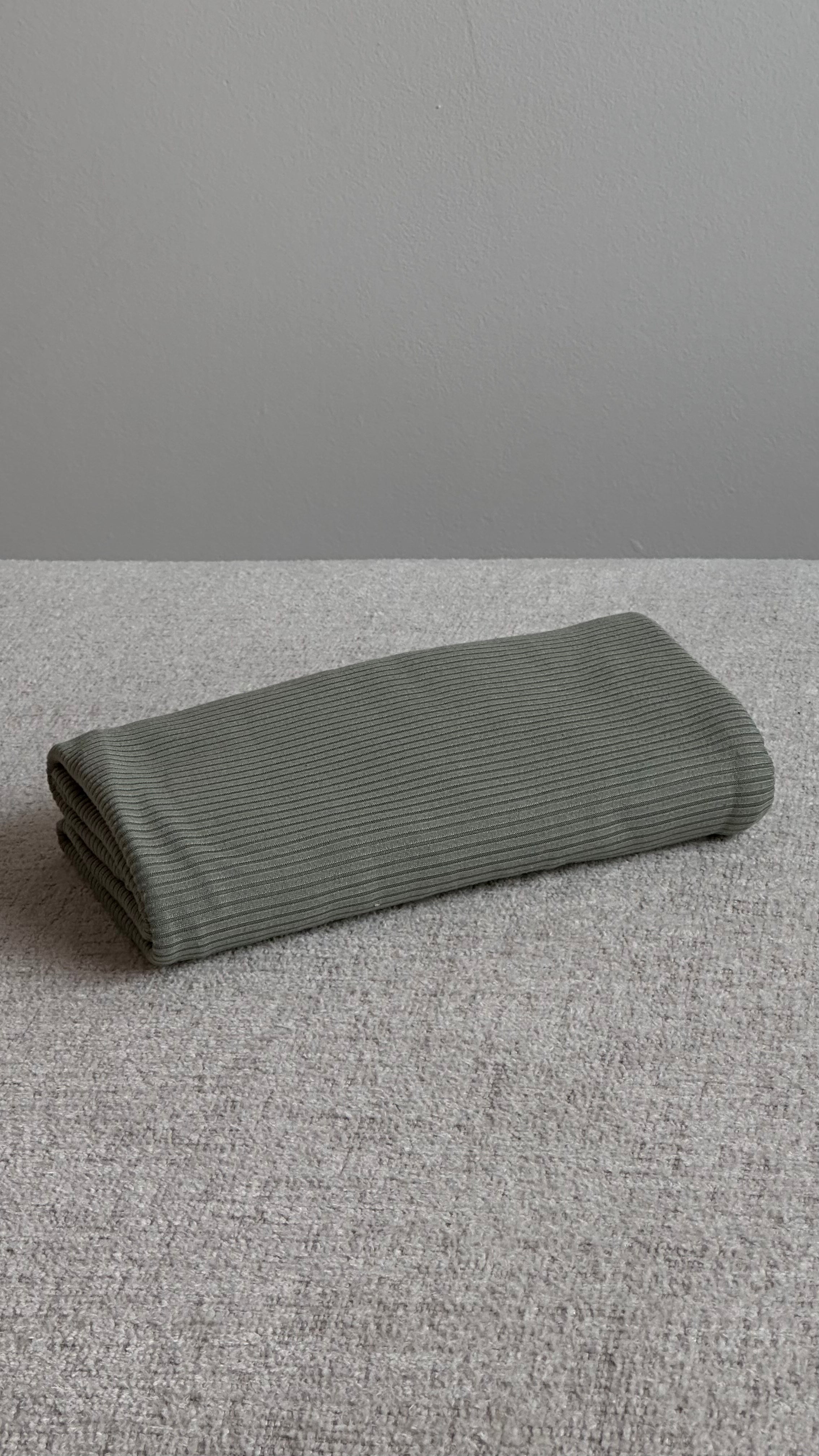 Jersey Côtelé Matcha