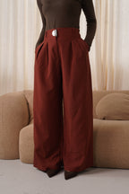 Pantalon Taille Haute