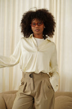 Pantalon Taille Haute