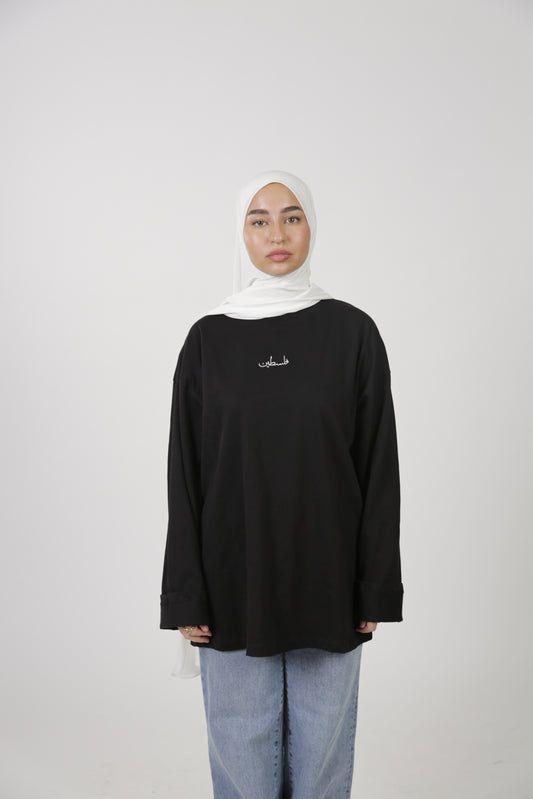 Maxi Tee-shirt Noir