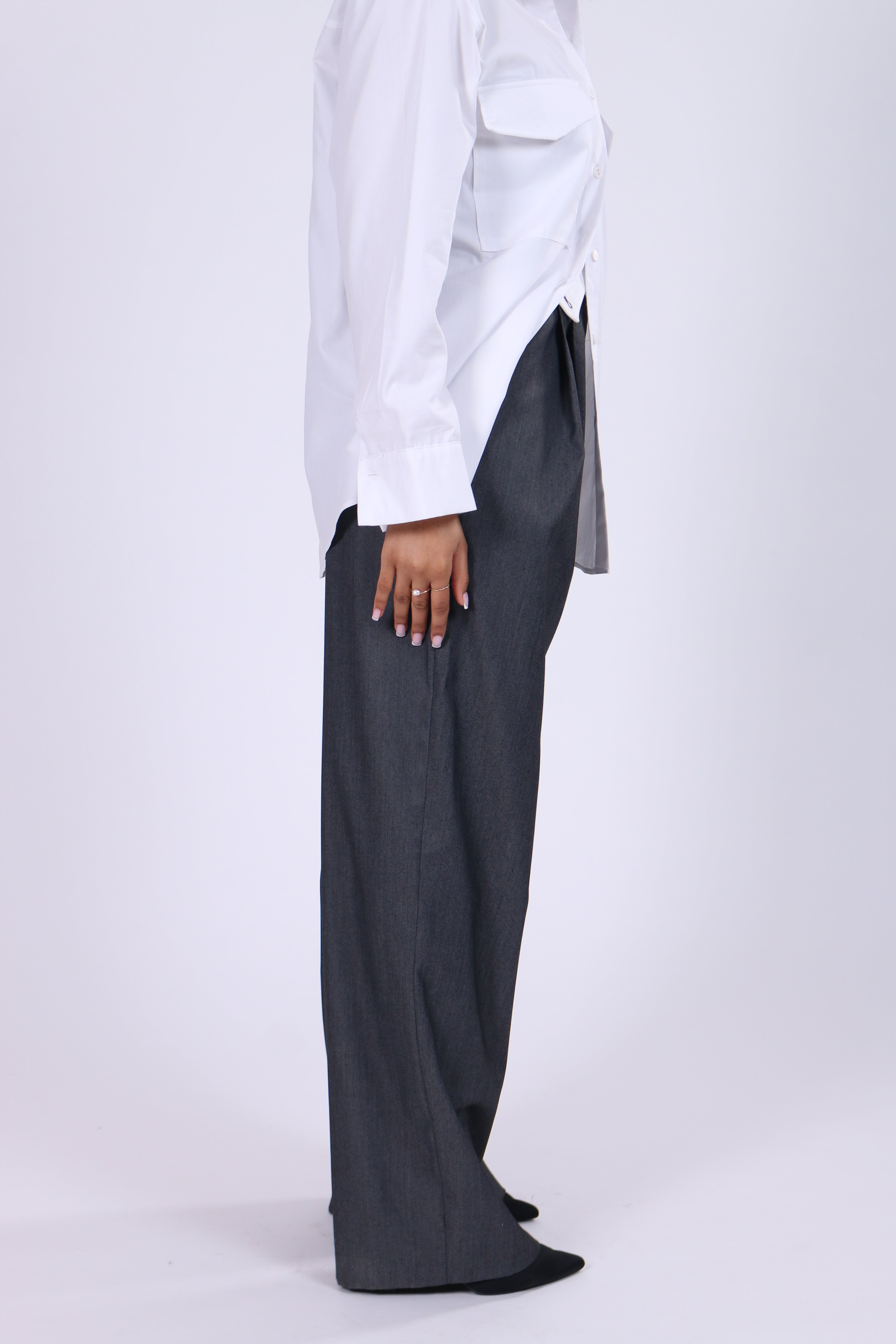 Pantalon Habillé à Details