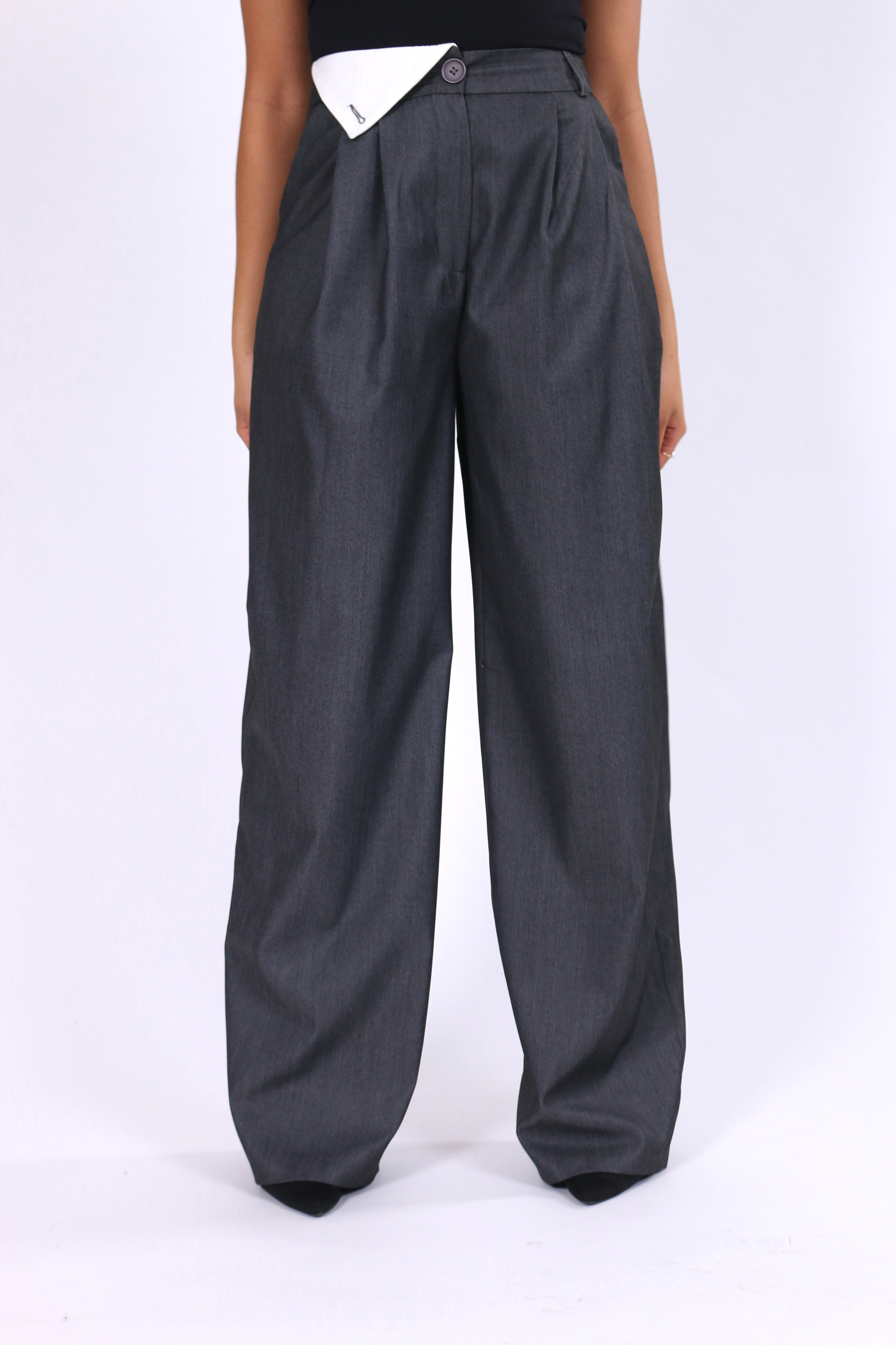 Pantalon Habillé à Details